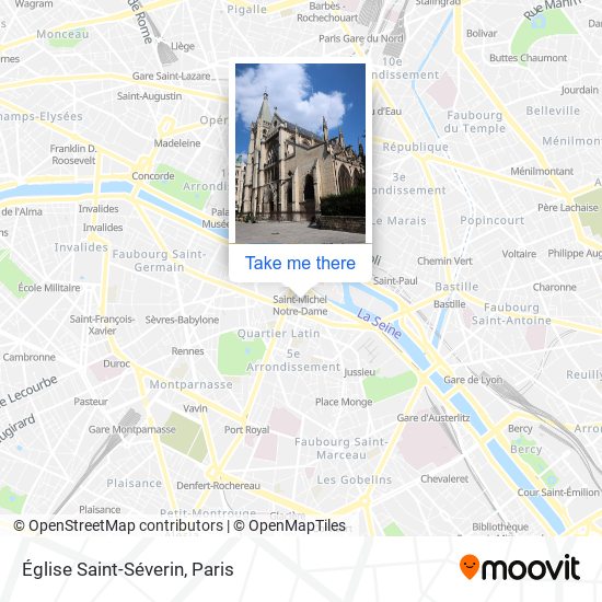 Église Saint-Séverin map