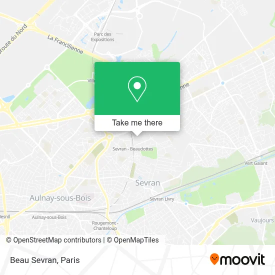 Beau Sevran map