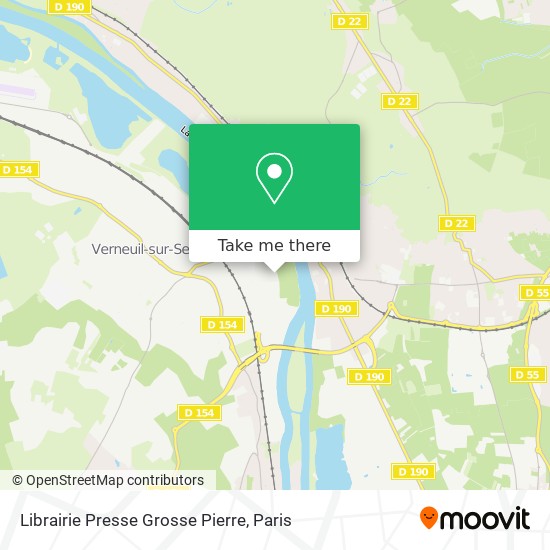 Mapa Librairie Presse Grosse Pierre
