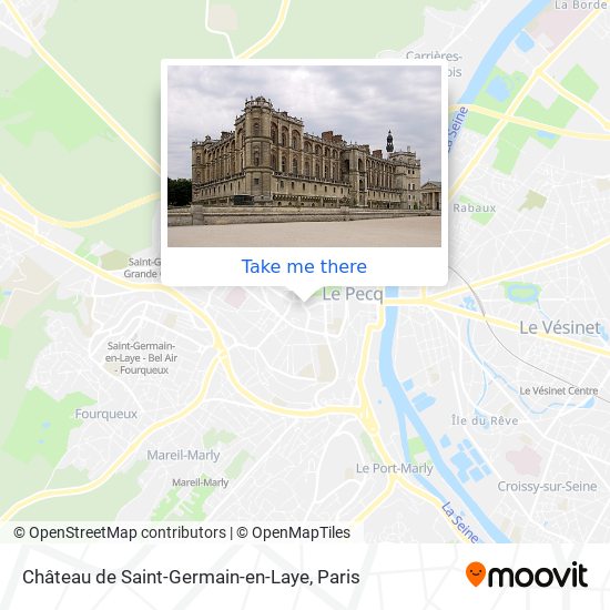 Château de Saint-Germain-en-Laye map