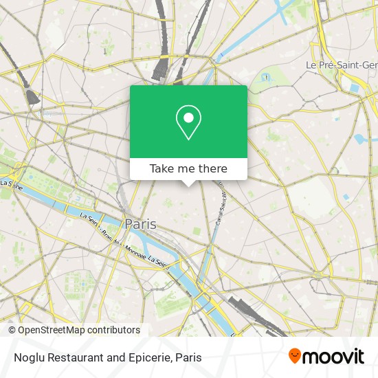 Mapa Noglu Restaurant and Epicerie