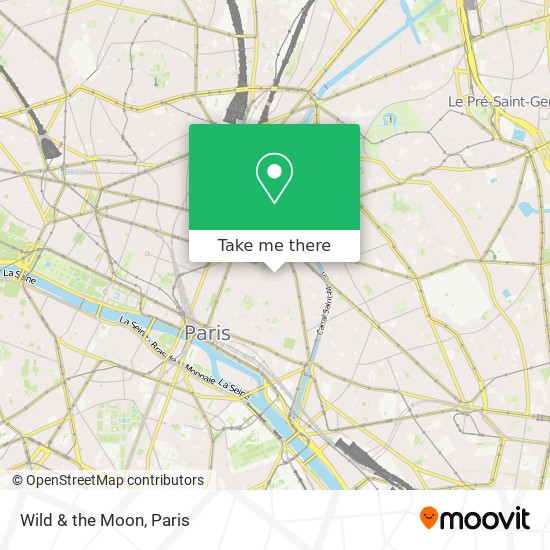 Mapa Wild & the Moon