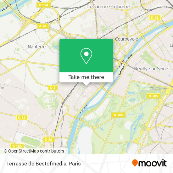 Mapa Terrasse de Bestofmedia