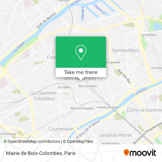 Mairie de Bois-Colombes map