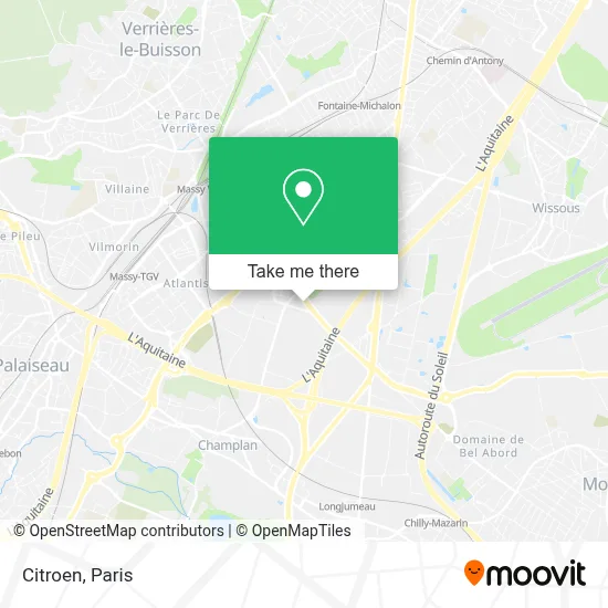 Citroen map
