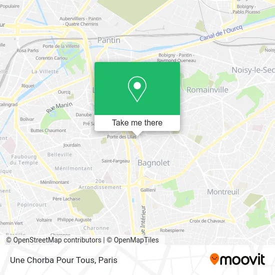 Une Chorba Pour Tous map