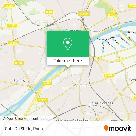 Cafe Du Stade map
