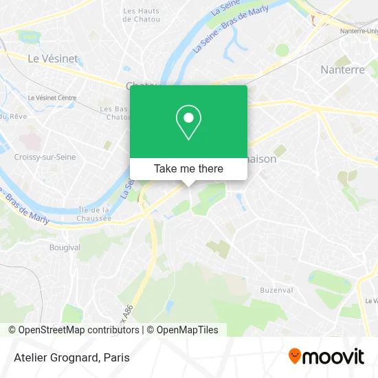 Atelier Grognard map