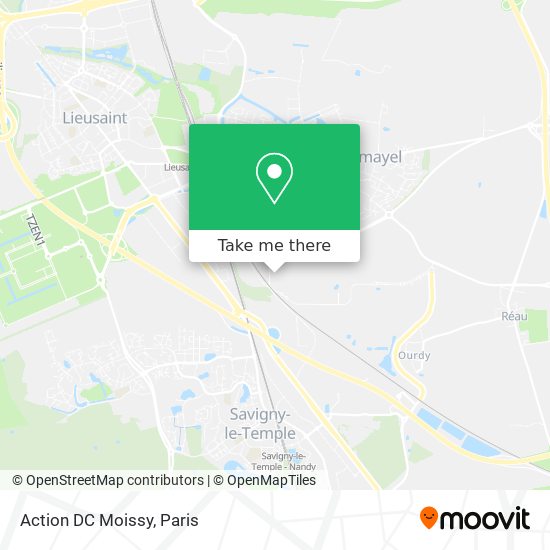 Action DC Moissy map