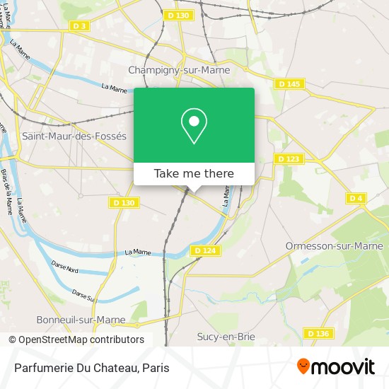 Parfumerie Du Chateau map