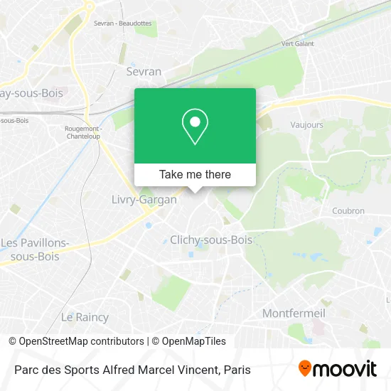 Parc des Sports Alfred Marcel Vincent map
