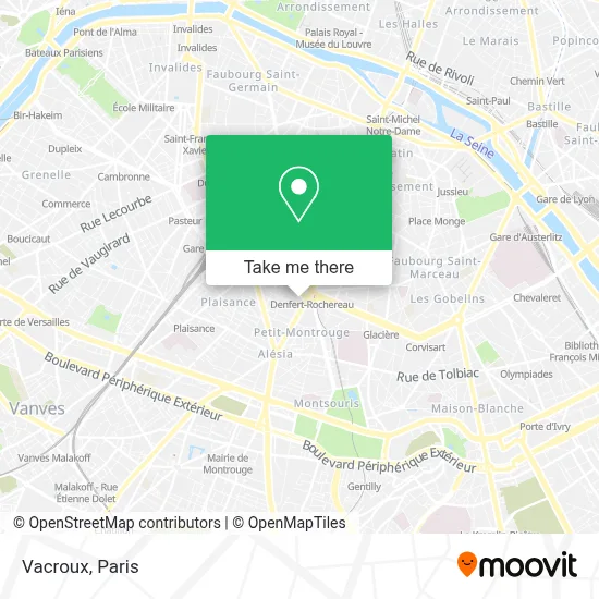 Vacroux map