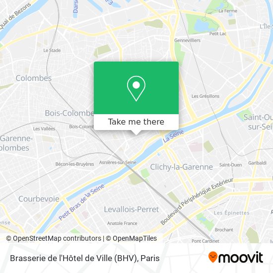 Brasserie de l'Hôtel de Ville (BHV) map