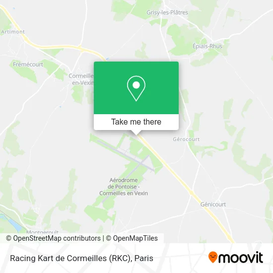 Racing Kart de Cormeilles (RKC) map