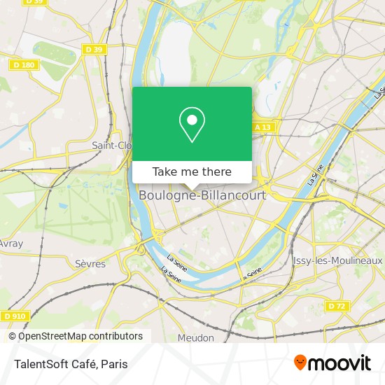 TalentSoft Café map