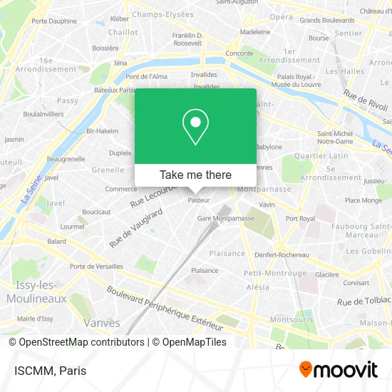 ISCMM map