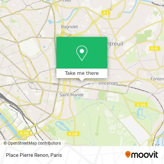 Place Pierre Renon map