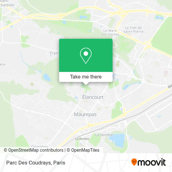 Parc Des Coudrays map