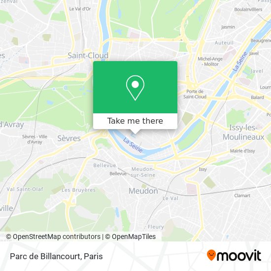 Parc de Billancourt map