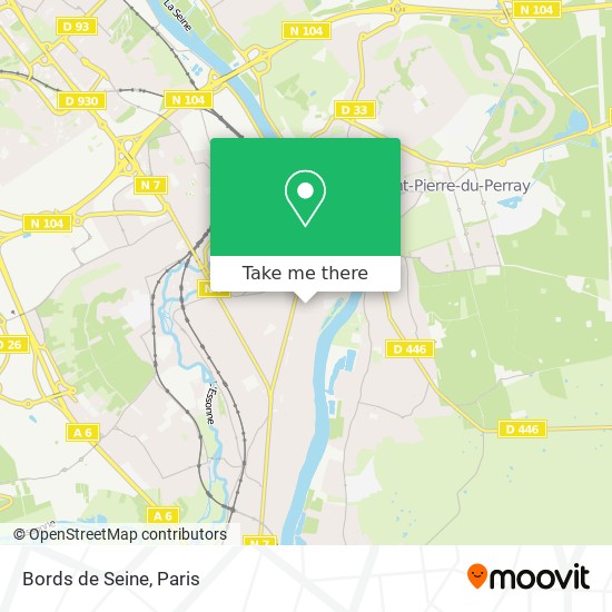 Bords de Seine map