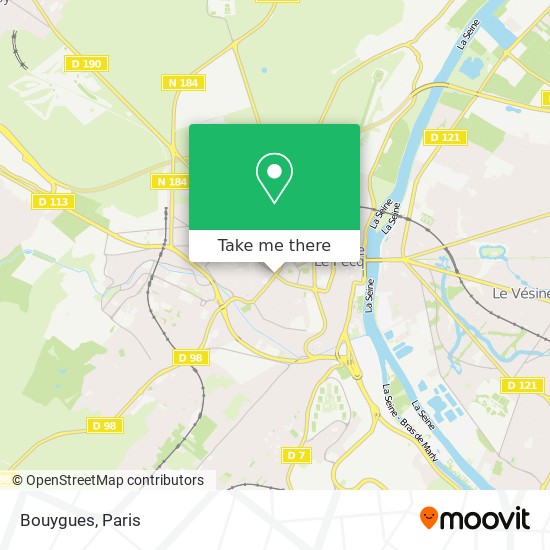 Mapa Bouygues