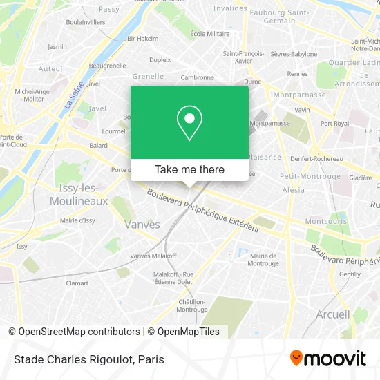 Stade Charles Rigoulot map