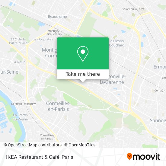 Mapa IKEA Restaurant & Café