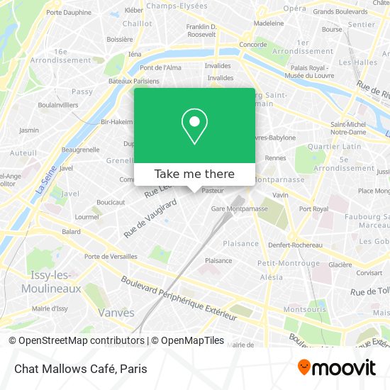 Mapa Chat Mallows Café