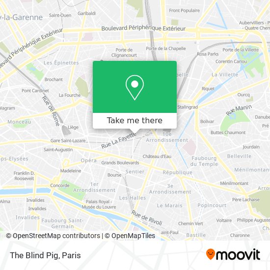 The Blind Pig map