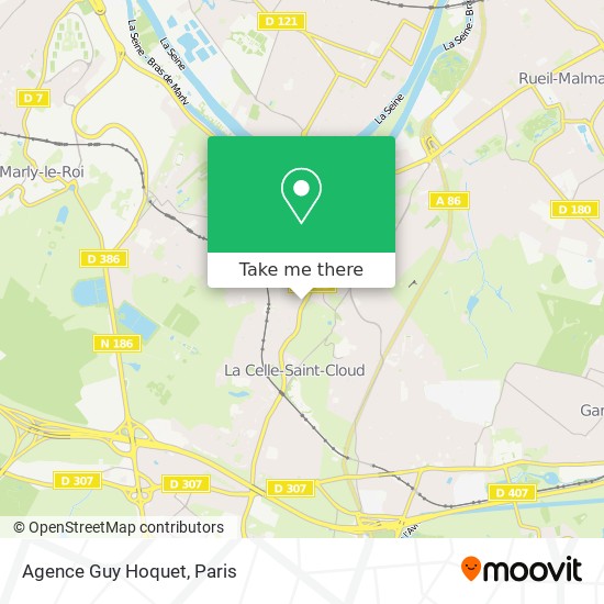 Agence Guy Hoquet map