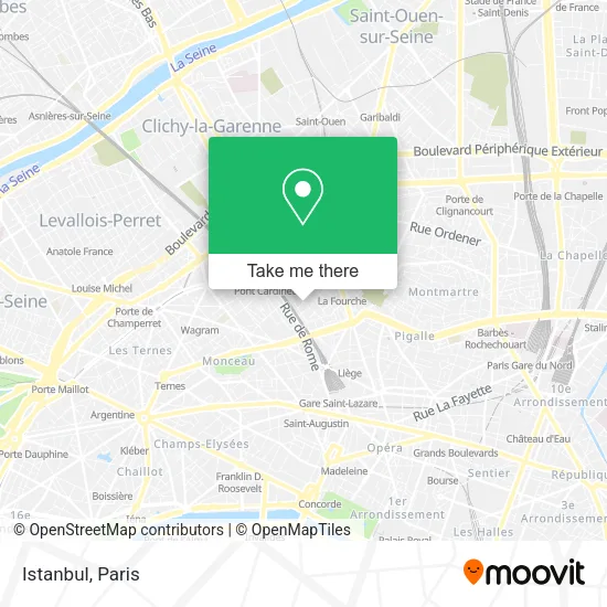 Istanbul map
