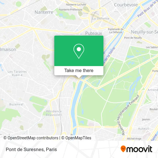 Pont de Suresnes map