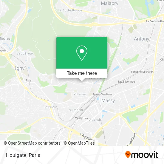 Houlgate map