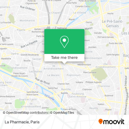 La Pharmacie map