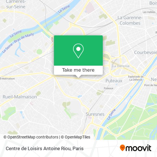 Centre de Loisirs Antoine Riou map