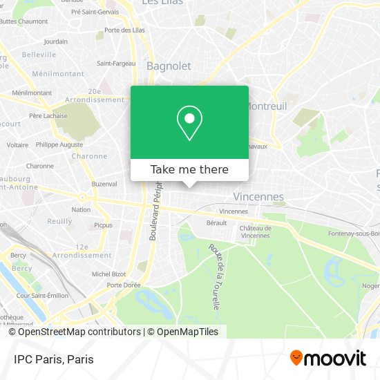 Mapa IPC Paris