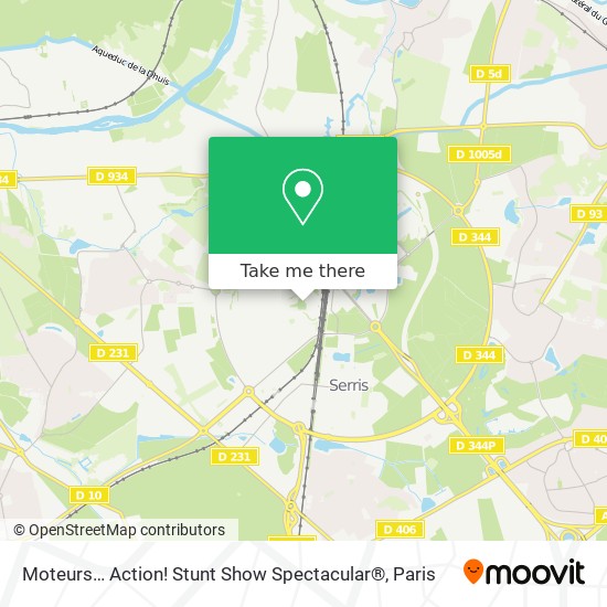 Mapa Moteurs… Action! Stunt Show Spectacular®