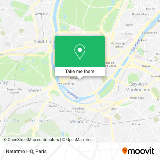 Netatmo HQ map