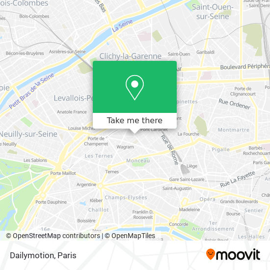 Dailymotion map