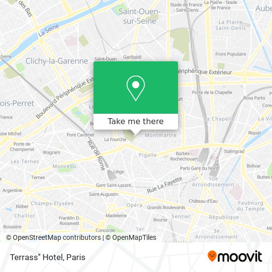 Terrass'' Hotel map
