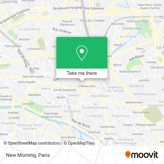 New Morning map
