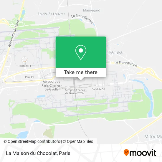 La Maison du Chocolat map