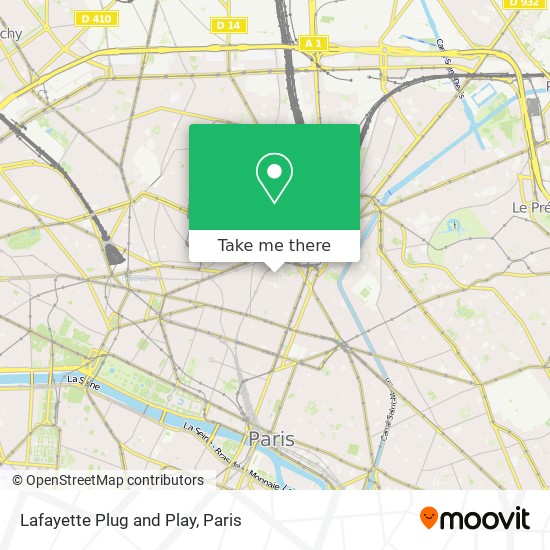 Lafayette Plug and Play map