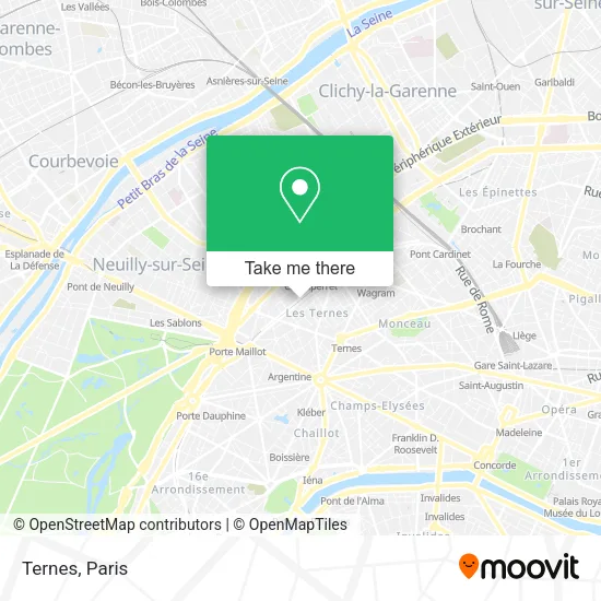 Ternes map