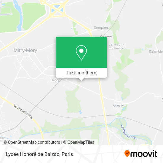 Lycée Honoré de Balzac map