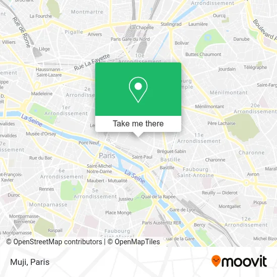 Muji map