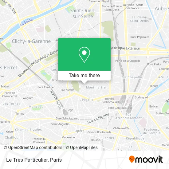 Le Très Particulier map