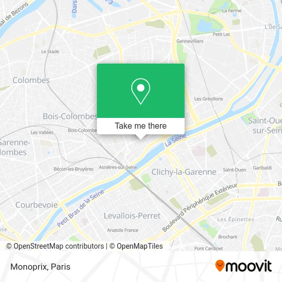 Monoprix map