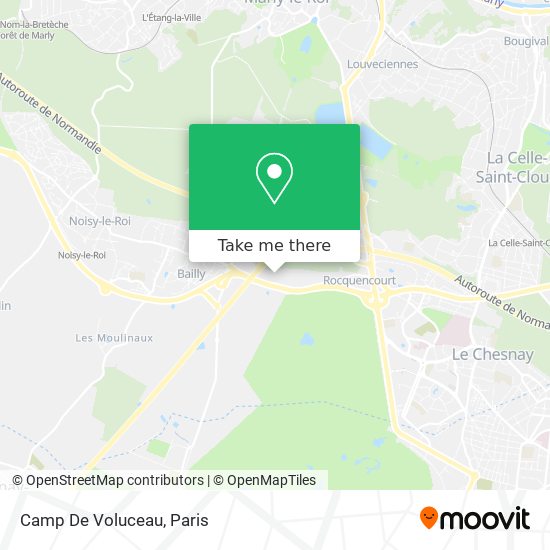 Camp De Voluceau map