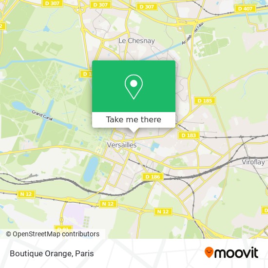 Boutique Orange map